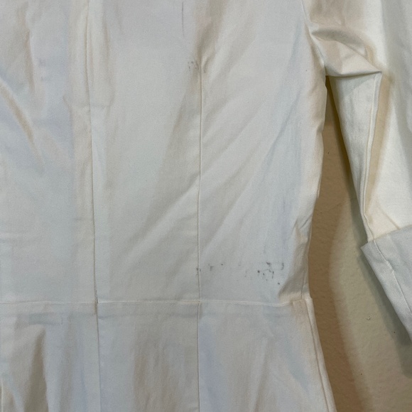 Stunning White vintage style pinup cocktail dress 50s 60s - Picture 9 of 13